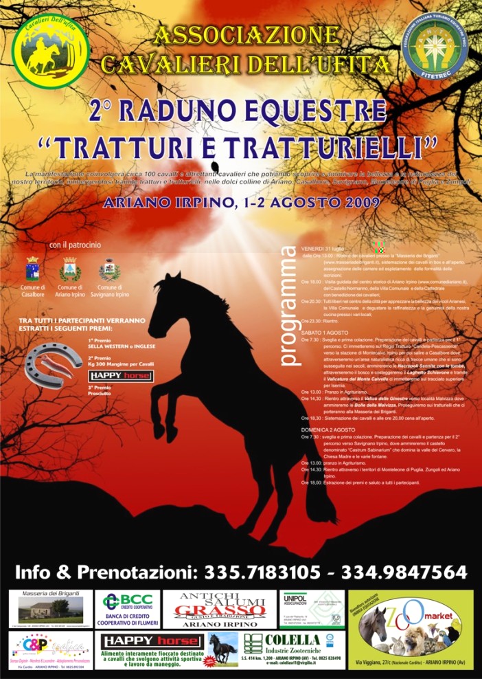 Associazione "Tratturi e Tratturielli" - Raduno Fite Trec Ante